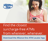 Find ATM with Alliance One